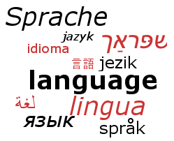 different languages